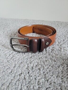 BOCONI USA Genuine Leather Belt Brown 34